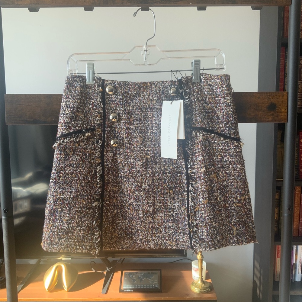 Veronica Beard Starck Mini Skirt NWT